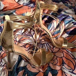 Gold Heels